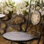 Mosaic Bistro Set of 3 – Black/Natural